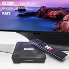 ТВ-приставка Mecool KM1 Amlogic S905X3 Adnroid 10,0, 4 + 64 ГБ, 4K, S905X3, голосовое управление, поддержка Youtube, 4K, двойная Wi-Fi