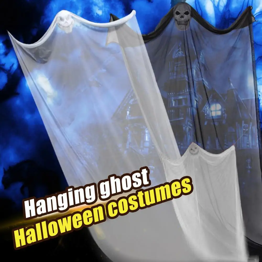 Привидениями висит призрак украшения ужастики для хеллоуина реквизит жуткий
