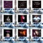 Lil Peep гобелен, настенное одеяло, Tapiz рэпер, Lil Peep, настенная подвесная гобеленка, фоновая ткань для спальни, гостиной, общежития, Декор