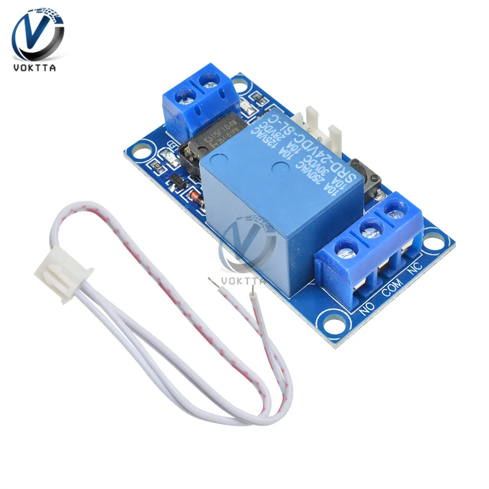 DC 24V самоблокирующееся реле с фиксацией задержки таймера модуль бистабильный