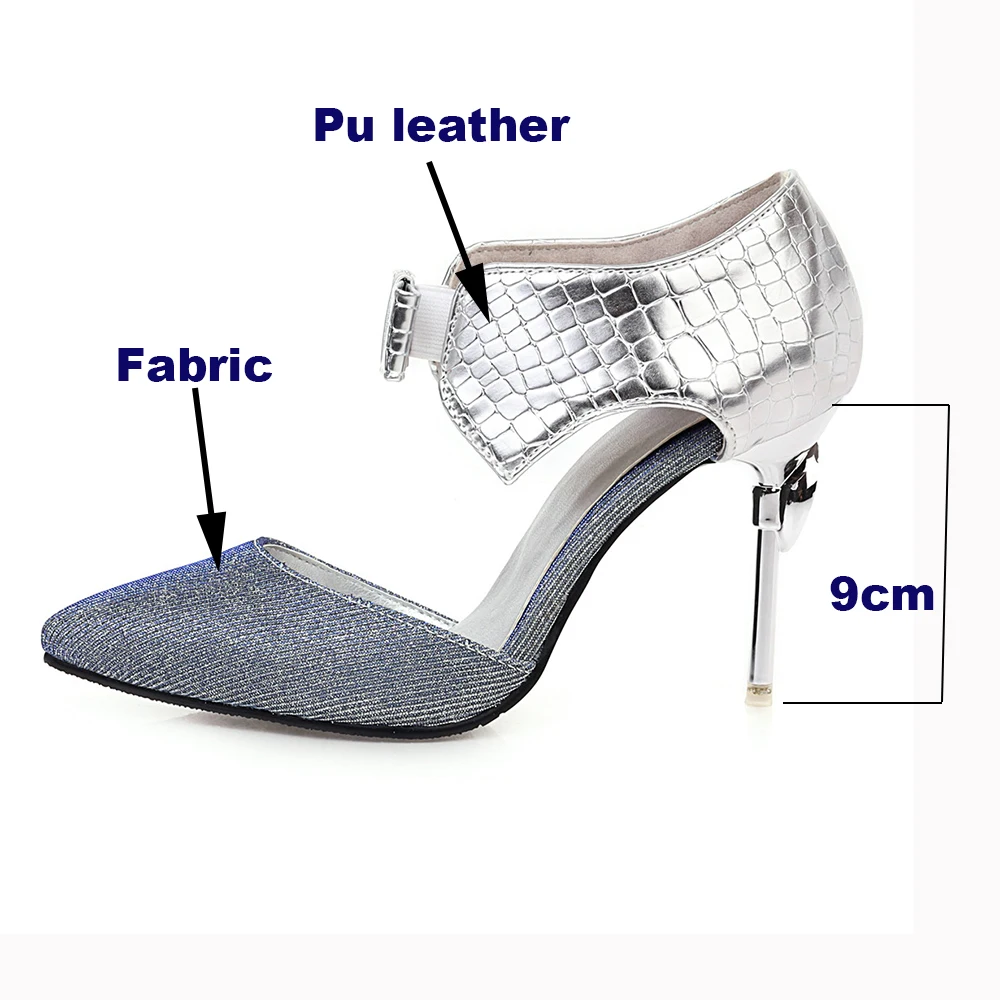 Женские туфли-лодочки на высоком каблуке Пикантные туфли с острым носком