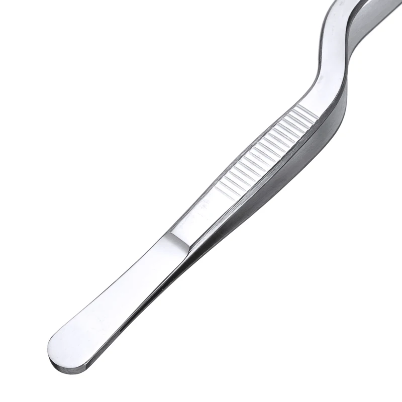 

Barbecue Clip Stainless Steel Tweezer Kitchen BBQ Tongs Clip Food Long Barbecue Food Tong Plating Chef Food Tweezer BBQ Tool