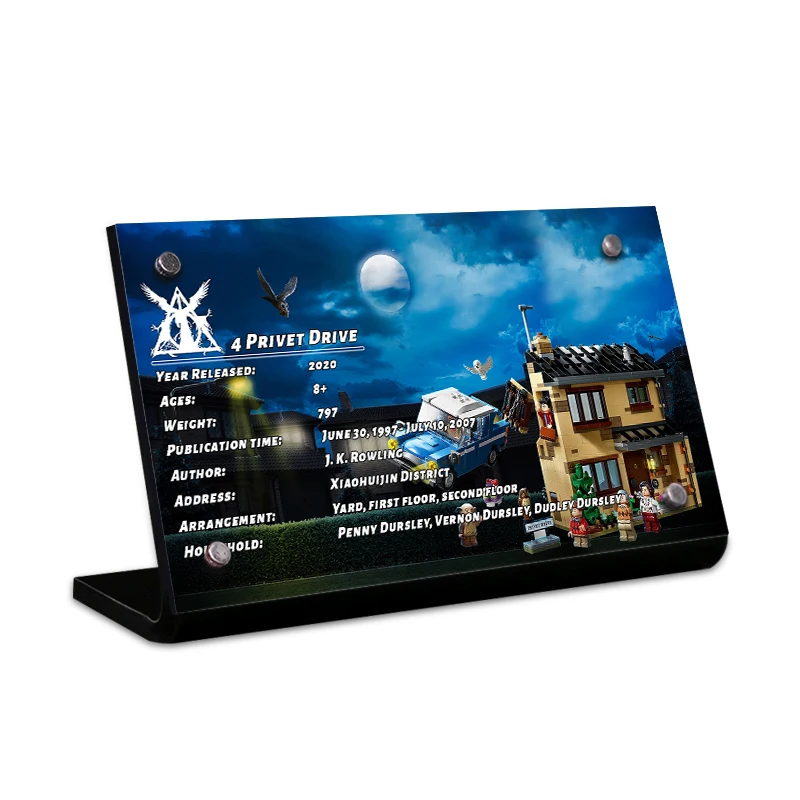 

the Acrylic display stand brand for 75968 toys building blocks bricks