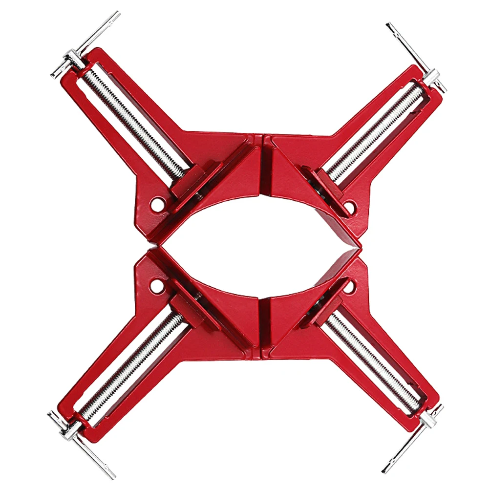 90 градусов правый угол зажим DIY Угловые зажимы быстро фиксирует аквариум стекло