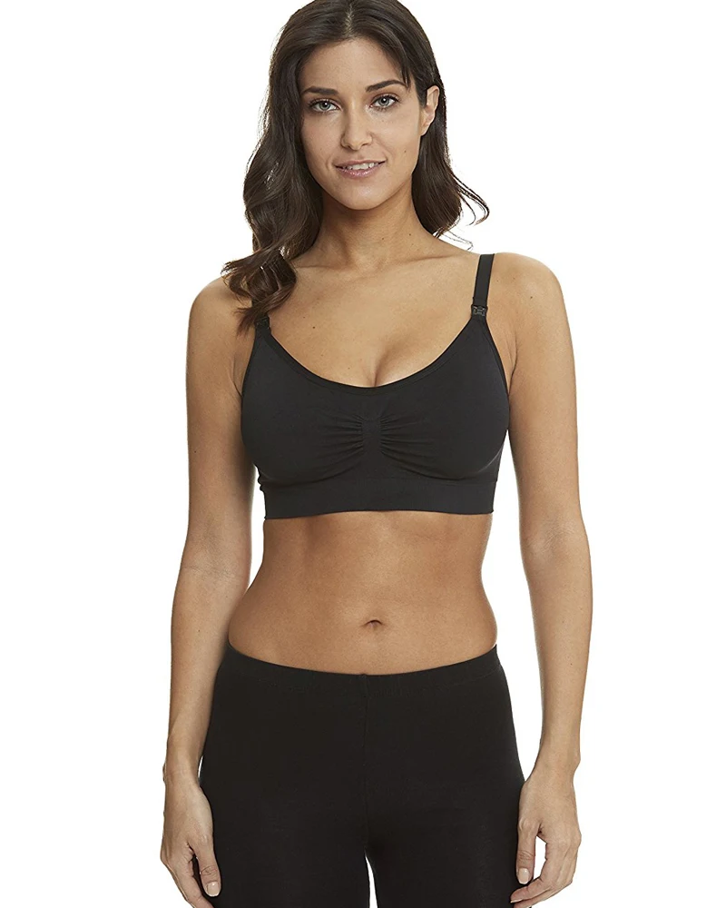 Женские Бесшовные бюстгальтеры для кормящих матерей с удлинителями и