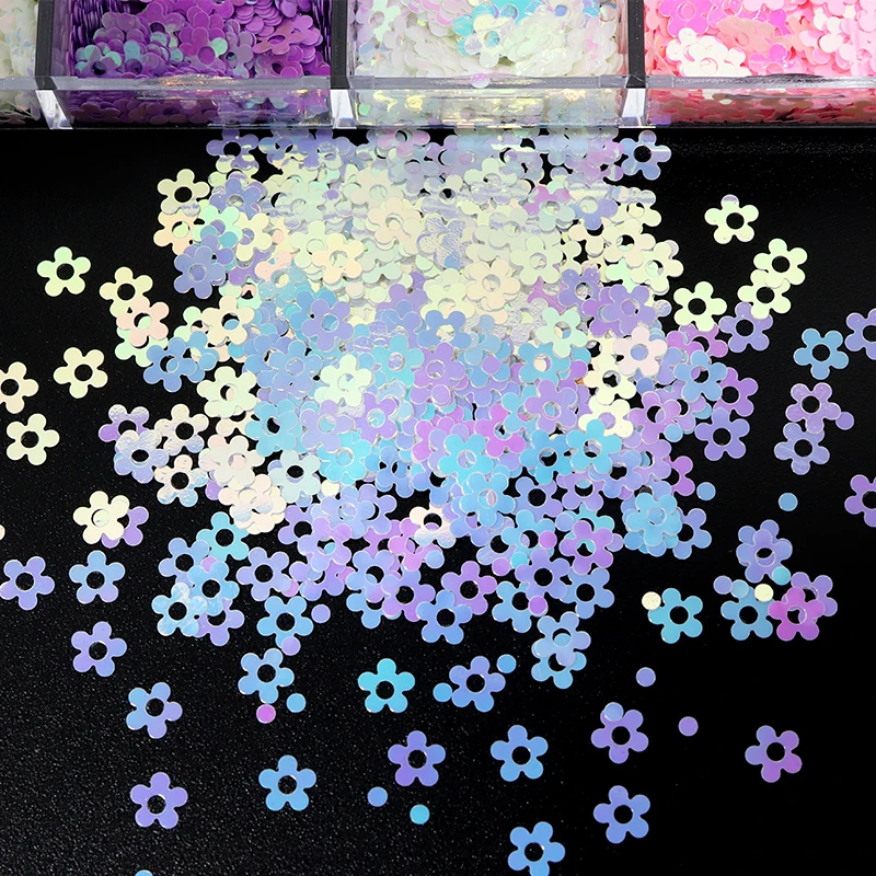 

4 Boxes Colorful Butterfly Nail Art Glitter Flakes Summer Nails Decoration Sequins French Manicure Design Nails Accessories 2021