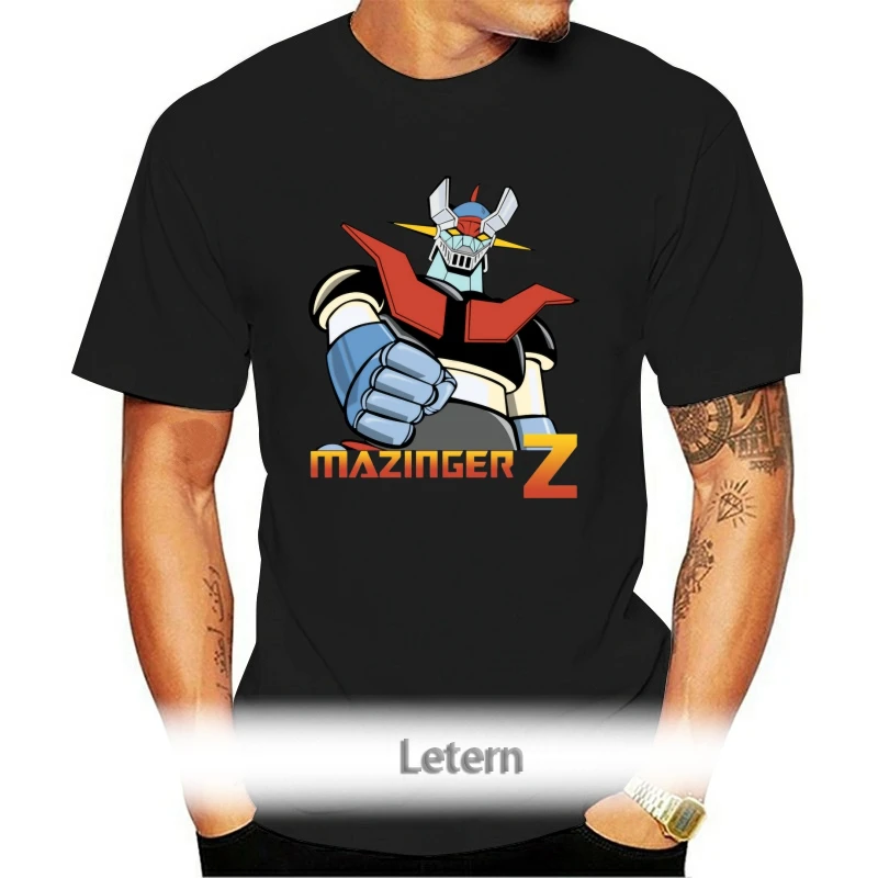 

Cool Mazinger Z Robot T Shirt For Man New Short Sleeve Anime O-neck Tee Shirt