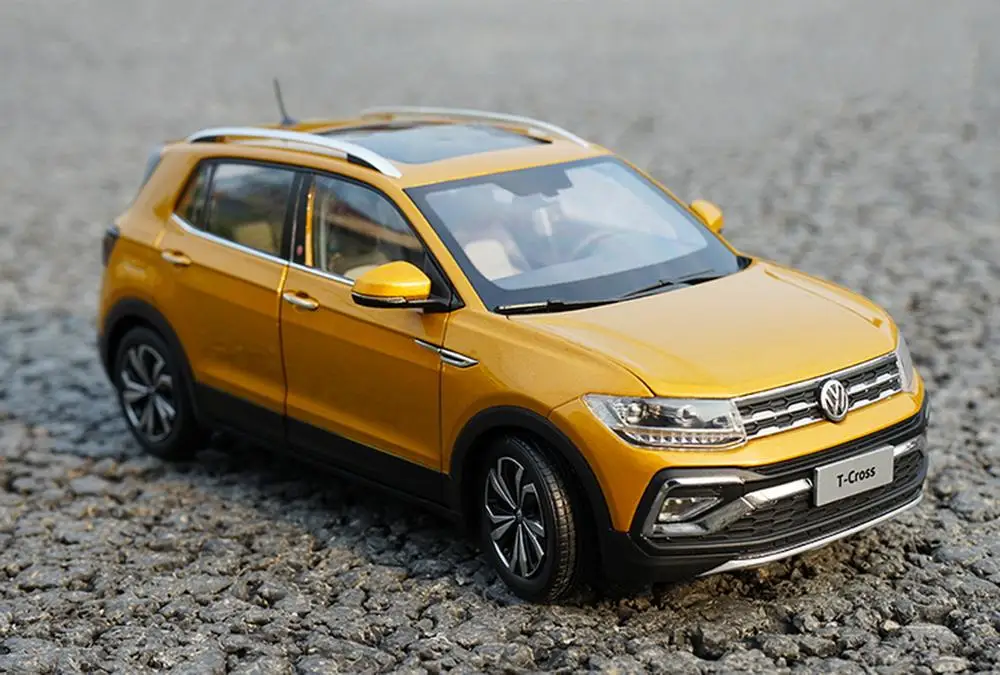 1/18 весы Фольксваген T-CROSS SUV литая модель автомобиля модели игрушки коллекция |