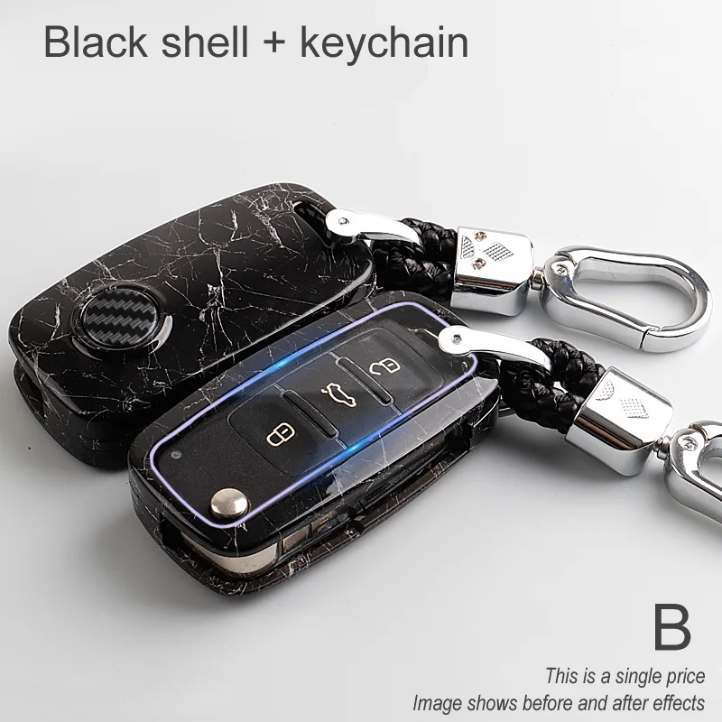 

Car Key Case Cover Key Bag For Volkswagen VW Golf 3 4 5 6 mk4 mk6 Passat b5 b6 b7 b8 cc Polo Tiguan mk2 Touran Jetta 6 mk6 Bora