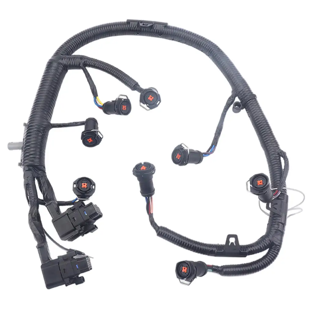 

Fuel Injector Complete Wiring Harness, for Ford F250, Replacement 5C3Z9D930A Accessories Parts