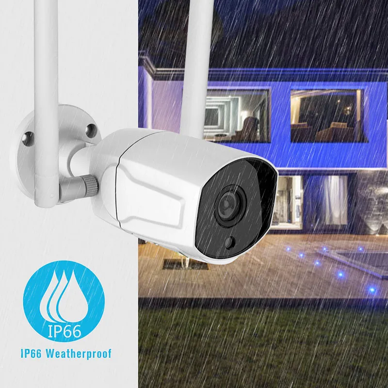 Ip-камера 3MP, WiFi, H.265, уличная камера, водонепроницаемая, металлическая, CCTV, Onvif, ipCam, беспроводная, охранная, камера видеонаблюдения, Yoosee, TF, IR, Cu