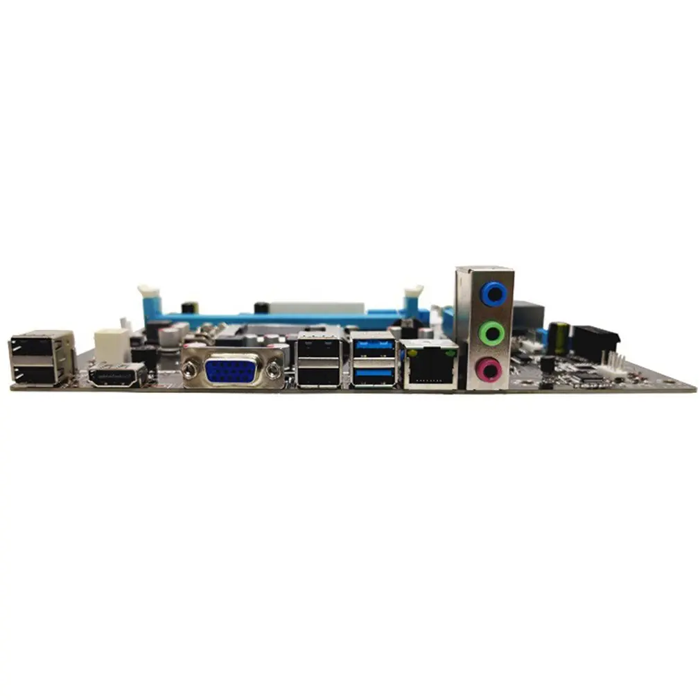 H61 LGA 1155 твердотельная материнская плата VGA + HDMI совместимая с двумя выходами для