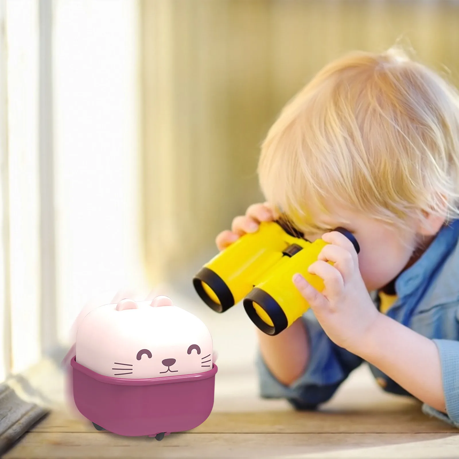 Kawaii Веселая кошка пресс Go игрушечные транспортные средства фрикционный