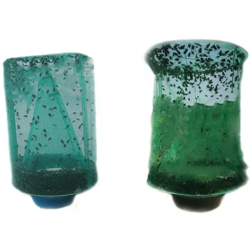 4 шт. зеленая подвесная Ловец мух Складная сетка ловушка для летняя насекомых |