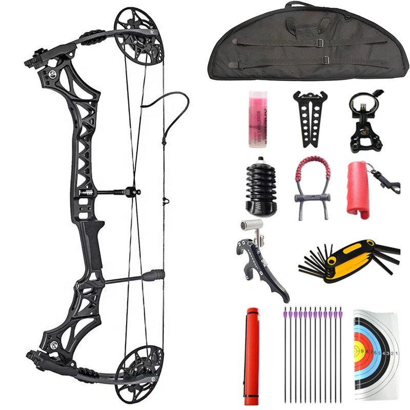 

Archery Compound Bow Set With Release Aid and Compound bow bag