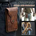 Чехол из искусственной кожи для IPhone, Samsung, Huawei, Xiaomi, Мужская поясная сумка с зажимом для ремня, чехол-Кобура