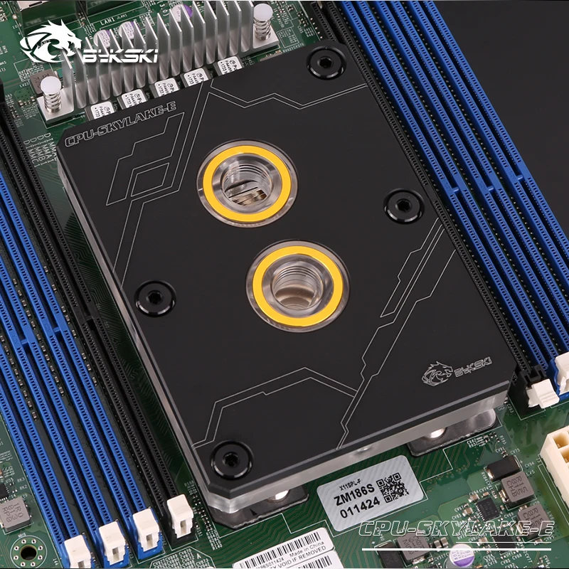 Блок водяного охлаждения ЦП Bykski для LGA3647 | Компьютеры и офис