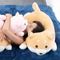 1pc lovely fat shiba inu corgi dog plush toys stuffed soft kawaii animal cartoon pillow dolls gift for kids baby children