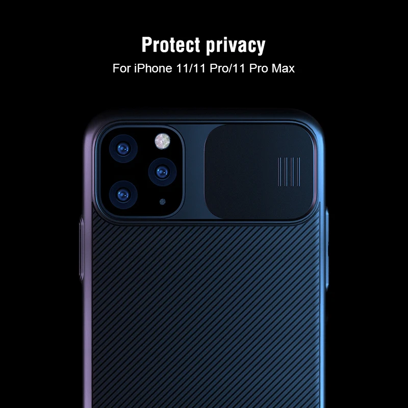 Camera Protection for iPhone 11 Pro Max NILLKIN Plastic Slide Cover Protective Case Apple | Мобильные телефоны и