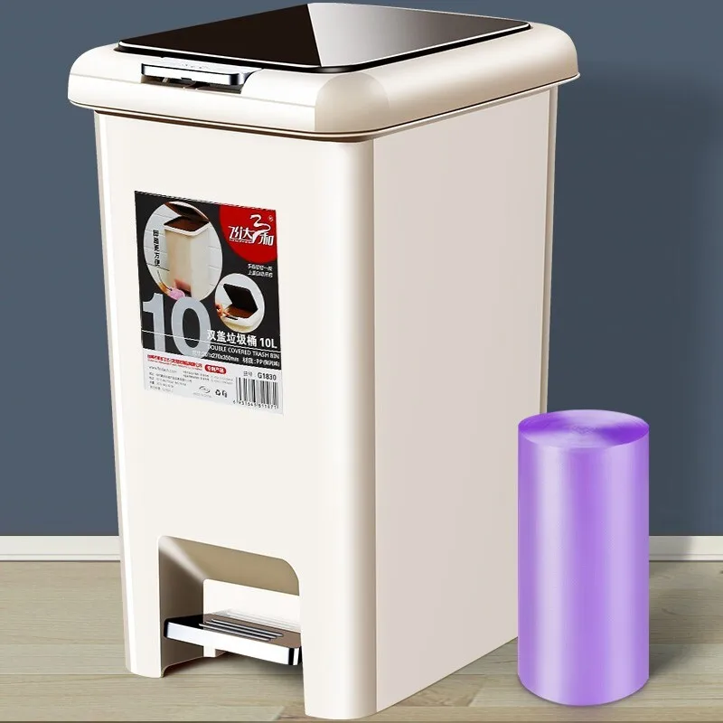 JOYBOS Trash Can Pedal With Lid Household Classification Kitchen Toilet Bathroom Hand Opening Waste Bin Large JBS19|Мусорные баки| |