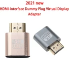 HDMI-совместимый виртуальный дисплей 4K DDC EDID фиктивный штекер EDID дисплей Чит виртуальный штекер фиктивный эмулятор адаптер для майнинга биткоинов