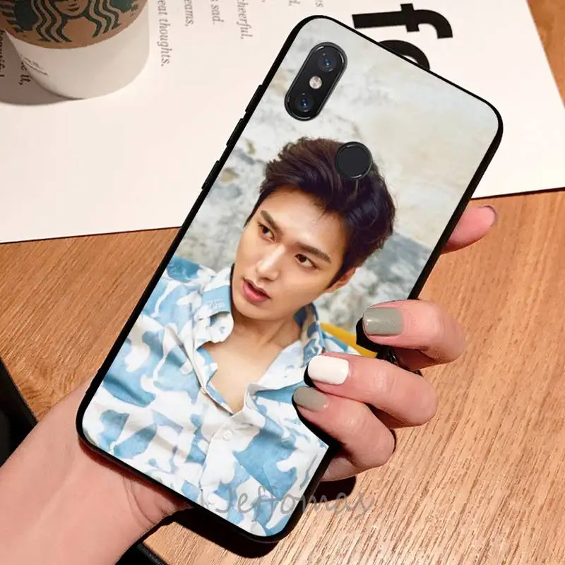

Korean Lee Min ho actor star Phone Case For Xiaomi Redmi note 7 8 9 t max3 s 10 pro lite coque shell cover funda