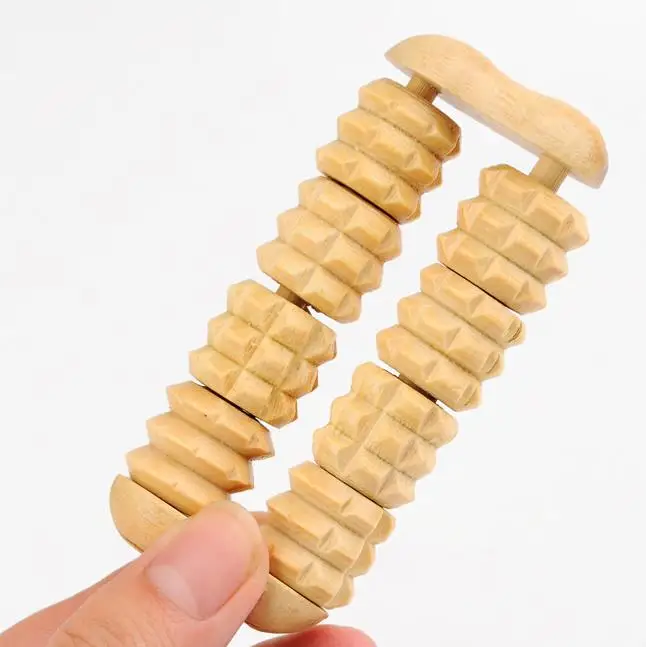 Деревянный Массажер HANRIVER с кривыми зубами круглый деревянный массажер домашний