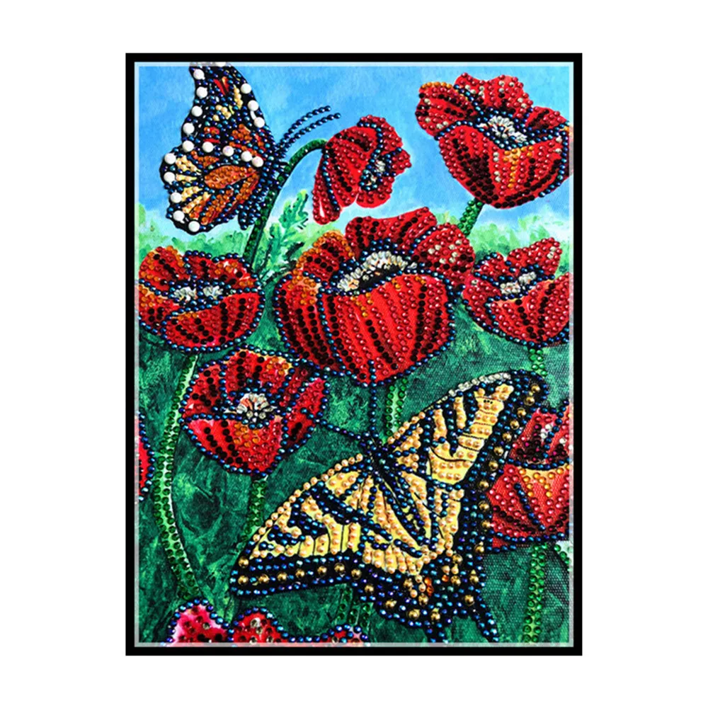 

5D diy diamond painting vase special-shaped diamond cross stitch flower diamond embroidery diamond home decoration gift