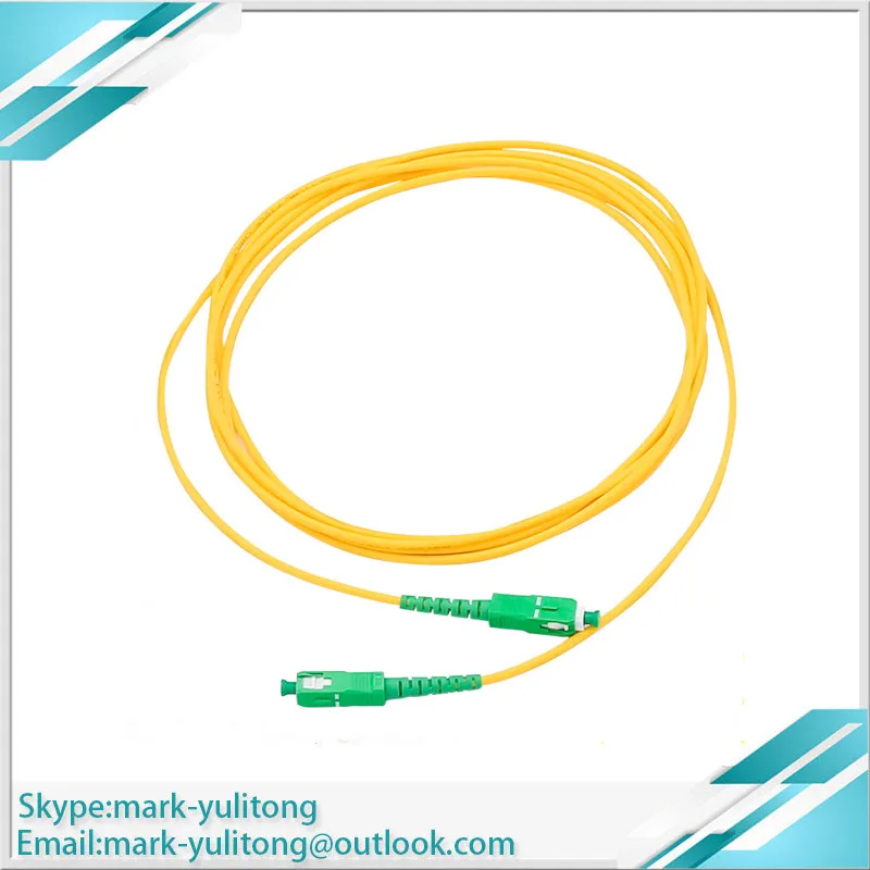 10 шт. волоконно оптический кабель оптоволокно SC / APC SM ftth 3 м sc apc|Детали устройств