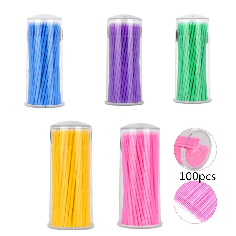 100 шт. инструменты для удаления ресниц|Аксессуары татуажа| |