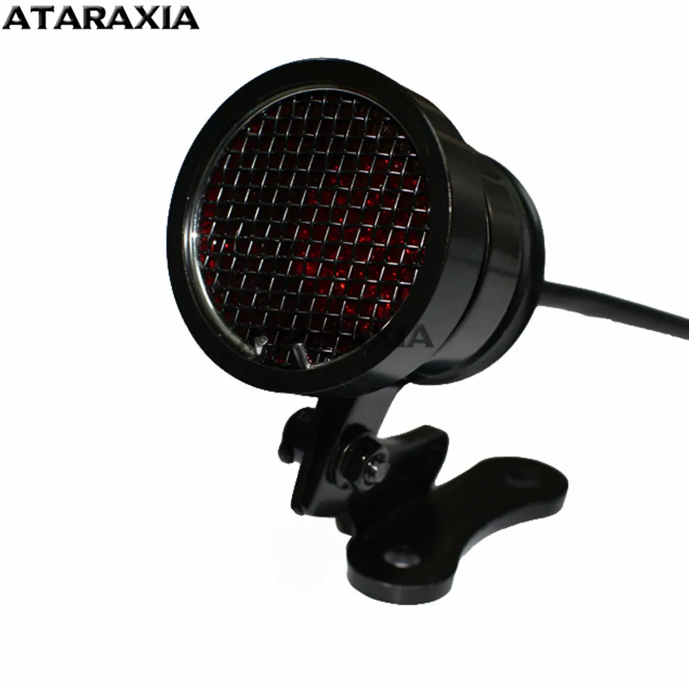 Задний фонарь в ретро стиле для Harley универсальный винтажный стоп сигнал кафе Racer