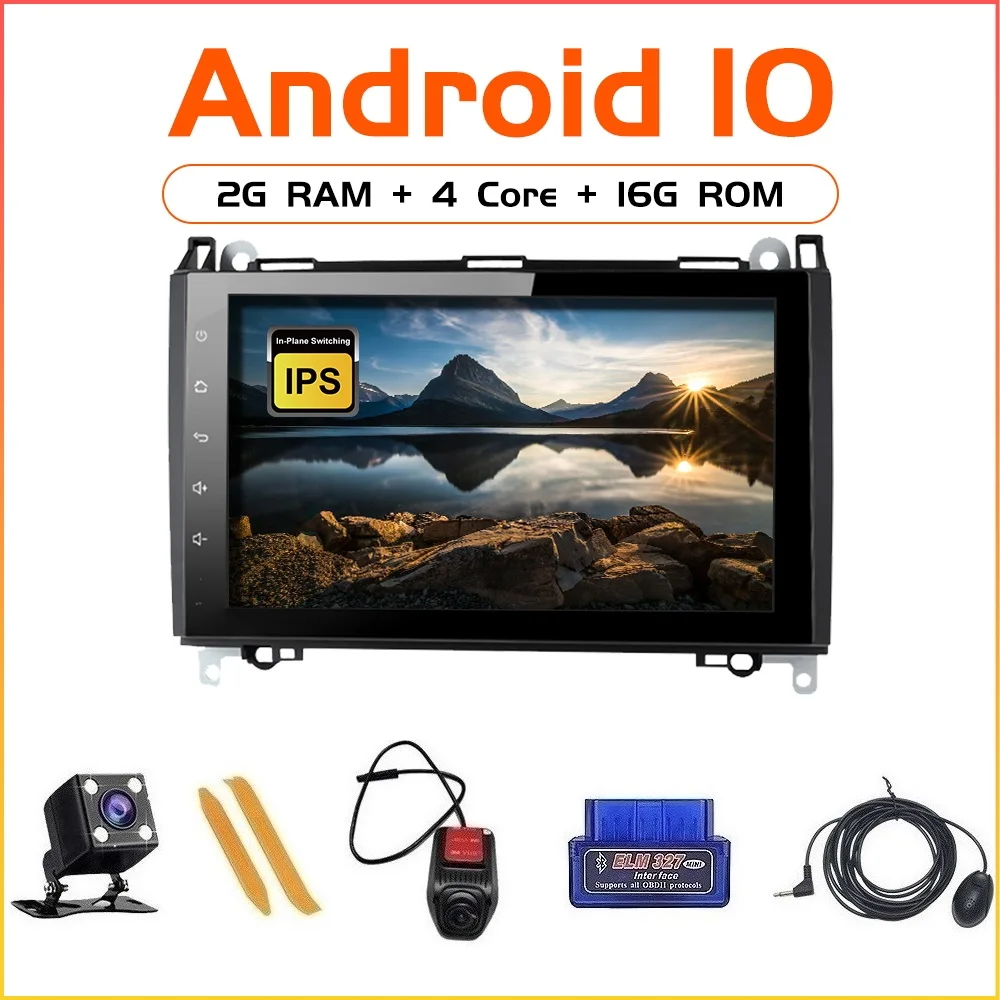 Автомобильный мультимедийный плеер ZLTOOPAI стерео система под управлением Android 10 с