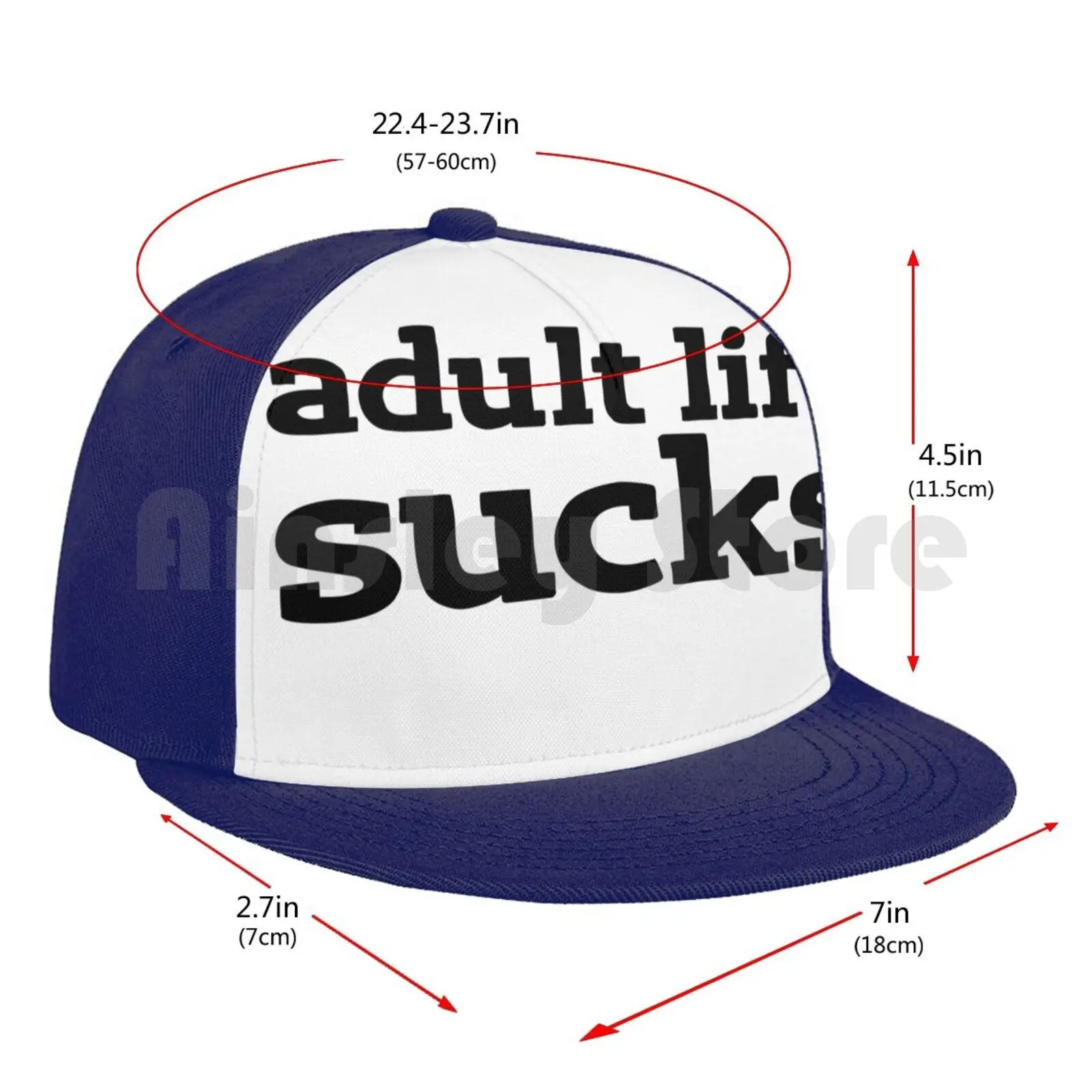 

Adult Life Sucks Baseball Cap Adjustable Snapback Hats Hip Hop Funny Humor Adult Life Sucks Cool Growing Up Responsibilities