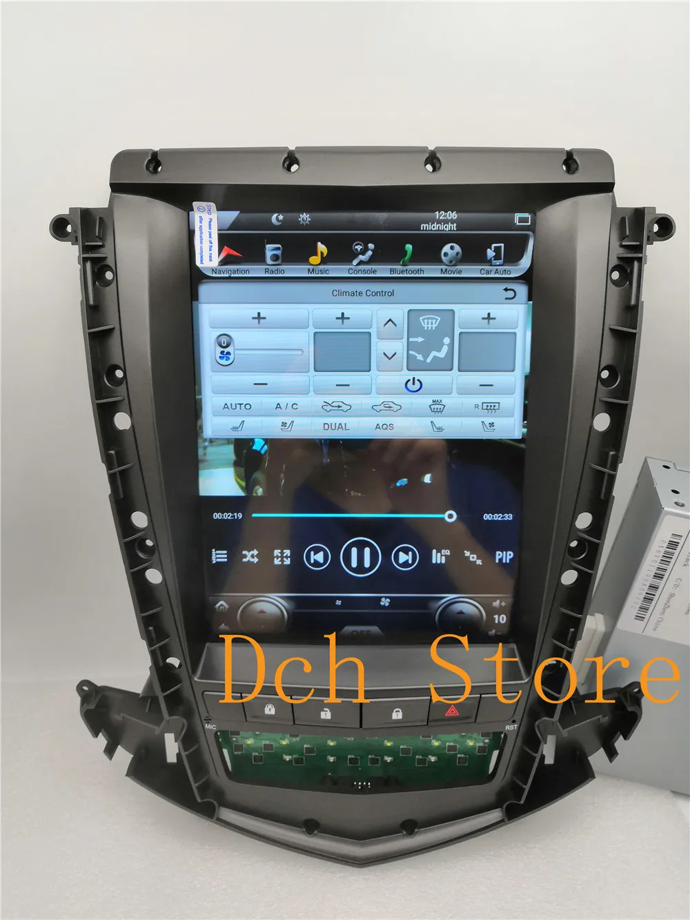 10 4 дюймовый вертикальный экран Tesla Style Android 9 0 автомобильный DVD-плеер GPS для Cadillac Old