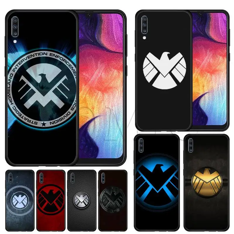 

Agents of S.H.I.E.L.D shield Phone Case For Samsung S6 S7 Edge S8 S9 S10 S10E S20 S21 Plus Cover Fundas Coque