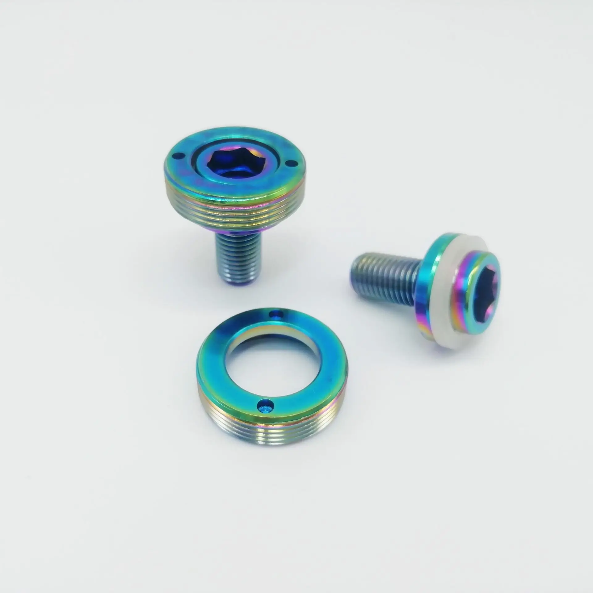 M8x15mm Титан Ti Винт велосипедный цепь рукоятка колеса болт экстрактор 1 пара/2 шт |