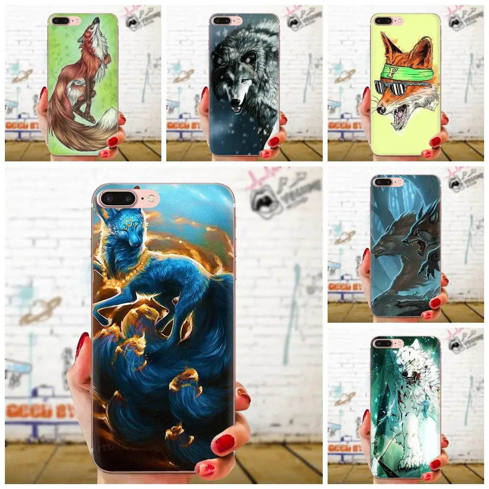 Популярный аниме чехол Wolf Animal для Huawei Honor 4C 5A 5C 5X 6 6A 6X 7 7A 7C 7X 8 8C 8S 9 10 10i 20 20i Lite Pro |