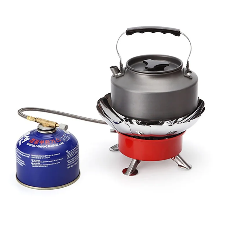 Outdoor Gas Stove Furnace Windproof Cooker Cookware Burner For Camping Picnic Cookout BBQ With Extended Pipe | Спорт и развлечения