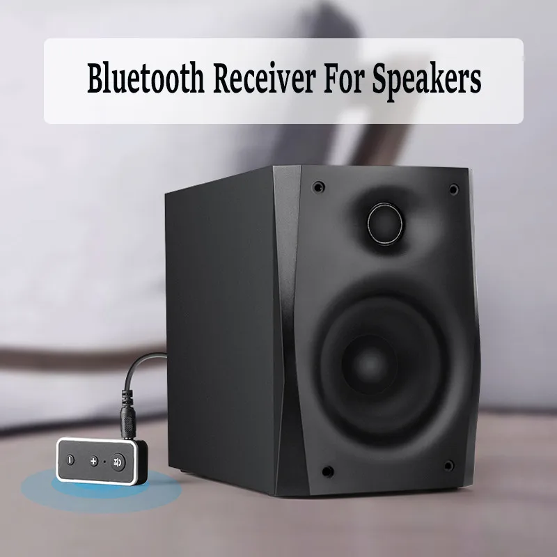 VIKEFON Bluetooth 5.0 Audio Receiver Stereo Music Wireless Aux 3.5mm Jack Adapter Handsfree For Speaker Car | Электроника