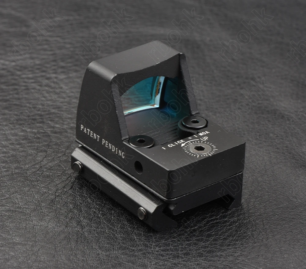 Hunting shooting mini rmr style 1x red dot sight scope for picatinny rail and glock base mount 6 MOA M9410 | Спорт и развлечения