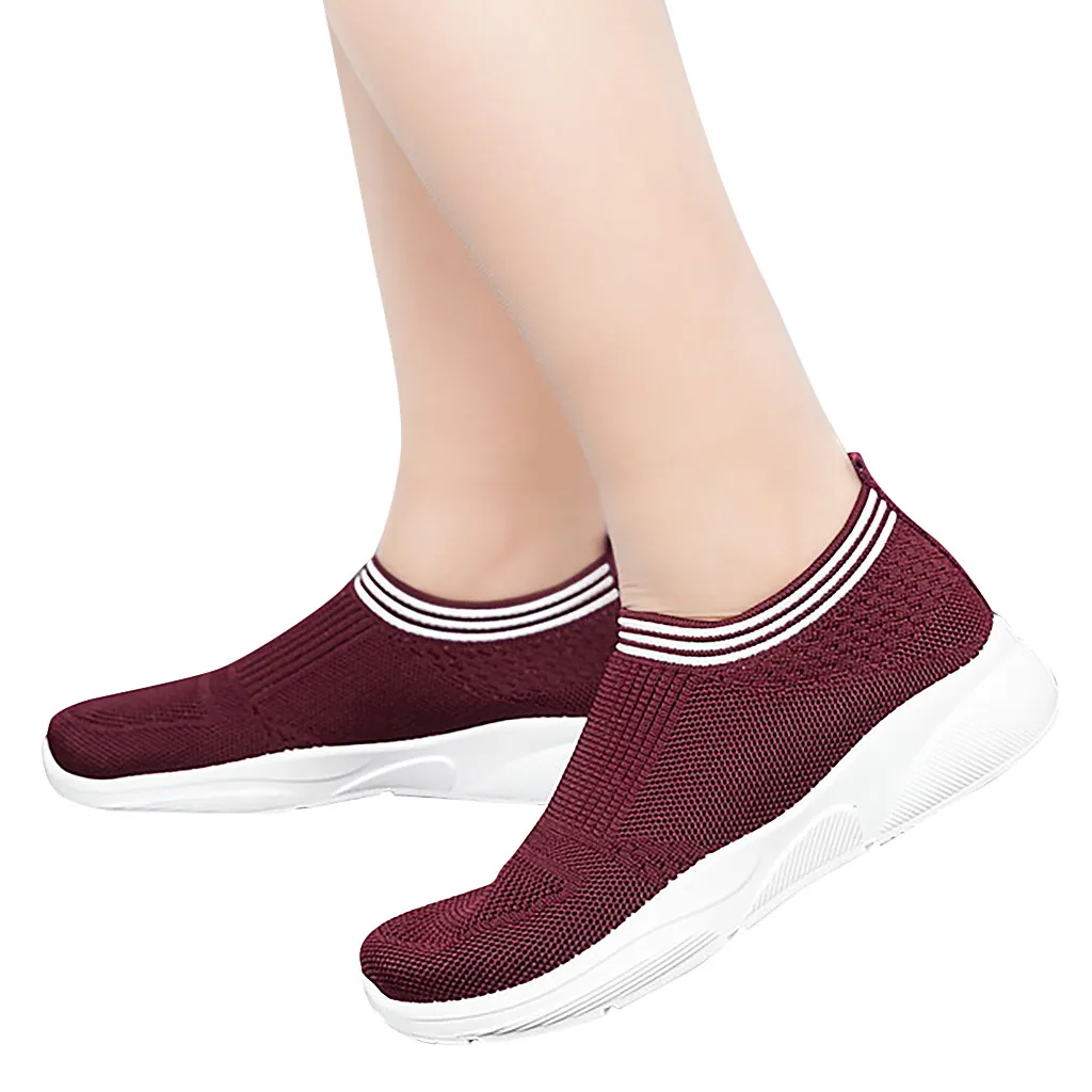 Женские кроссовки для отдыха SAGACE легкие дышащие сетчатые на платформе активного