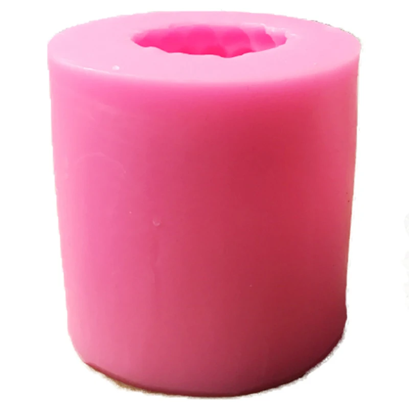 3D силиконовая форма в виде сосновой свечи для изготовления свечей инструмент