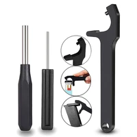 3pcsset glock magazine disassembly tool mag plate removal tool front sight tool for glock
