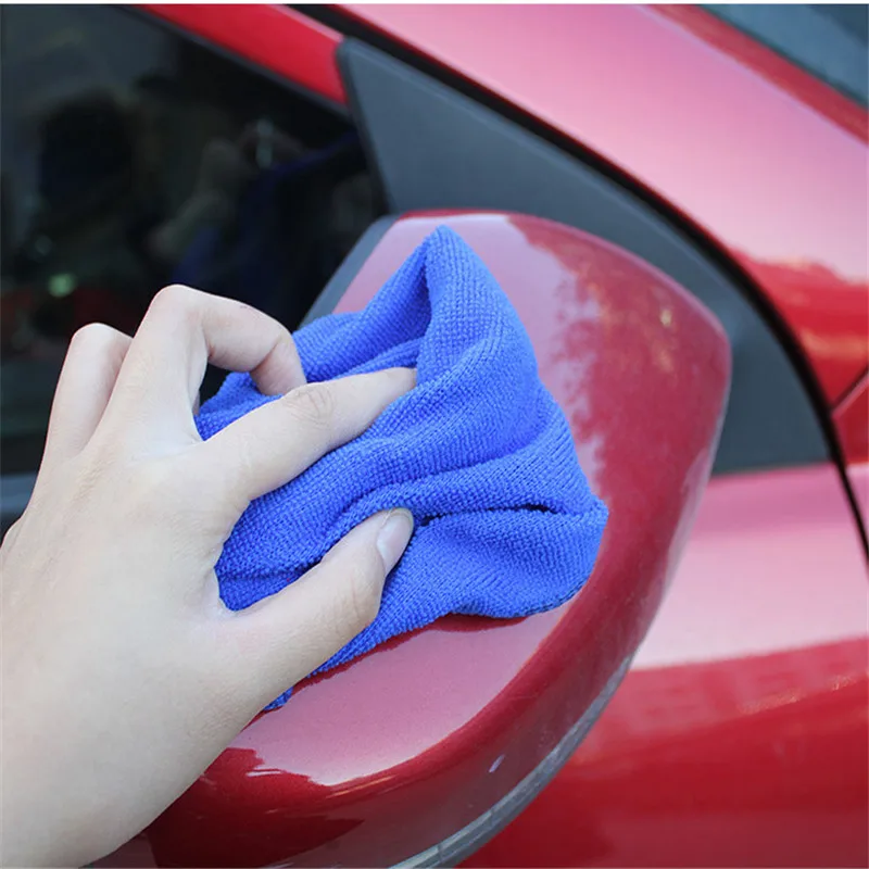 12 шт. чистящее полотенце из микрофибры для автомобиля мягкая ткань моющее 30x30 см