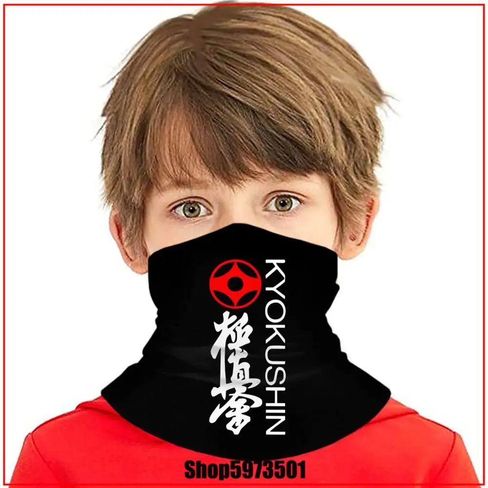 Банданы Kyokushin для карате сердца боевых искусств Белый Принт с животными Гарри