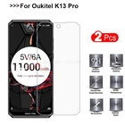 Закаленное стекло для OUKITEL K13 Pro, защитная пленка на экран 9H Premium для OUKITEL K13 Pro, 6,41 дюйма, 2 шт.