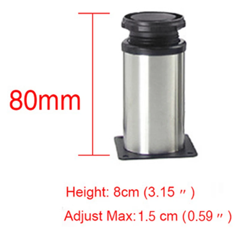 

New Stainless Steel Sofa Feet, Cabinet Feet, Bed Feet, Used In Kitchens, Household Furniture Feet And Home Decoration Hardware