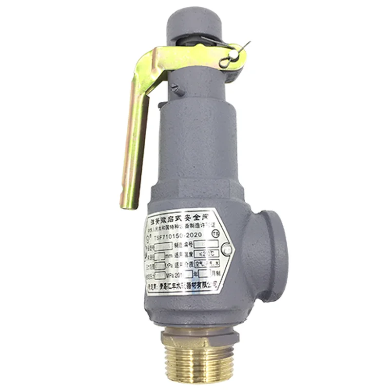 Предохранительный клапан с пружинной наружной резьбой тип пружины DN15/DN20/DN25