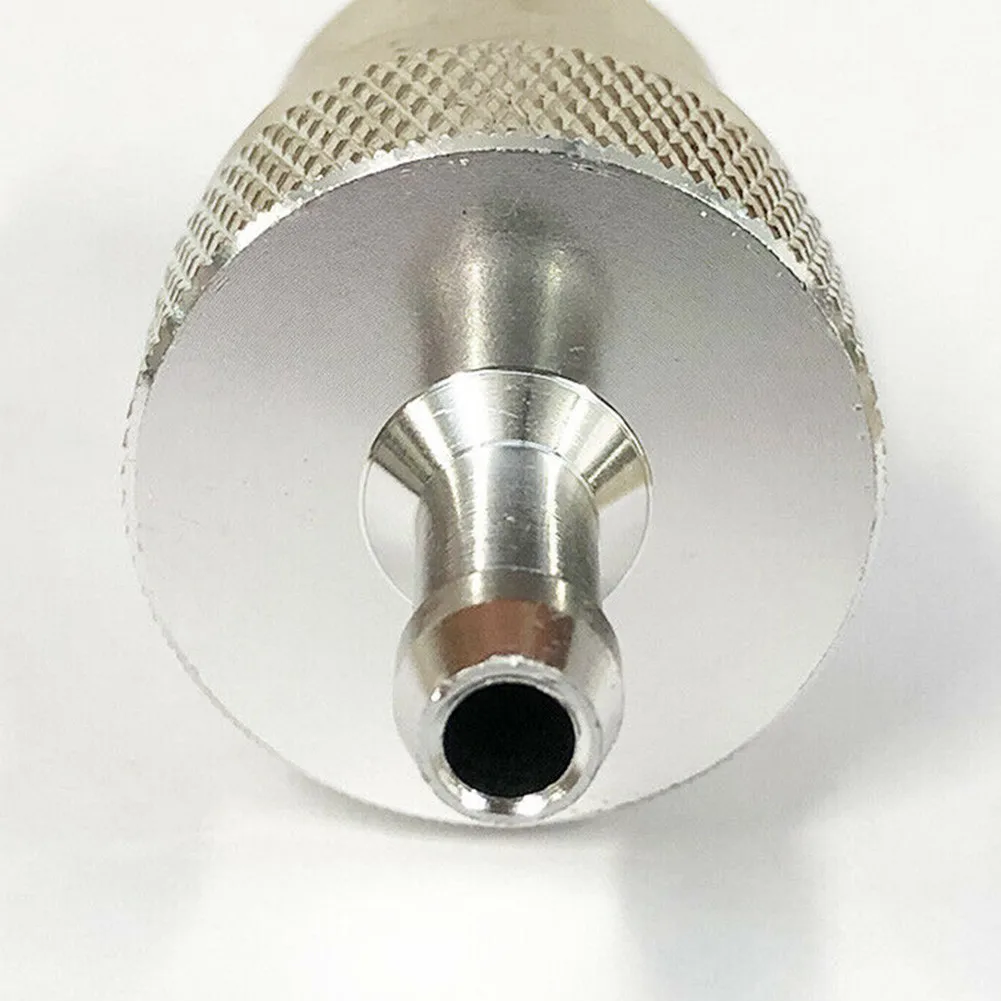 

IN LINE FUEL FILTER Parts Replacement SILVER & SPARE ELEMENT ALUMINIUM