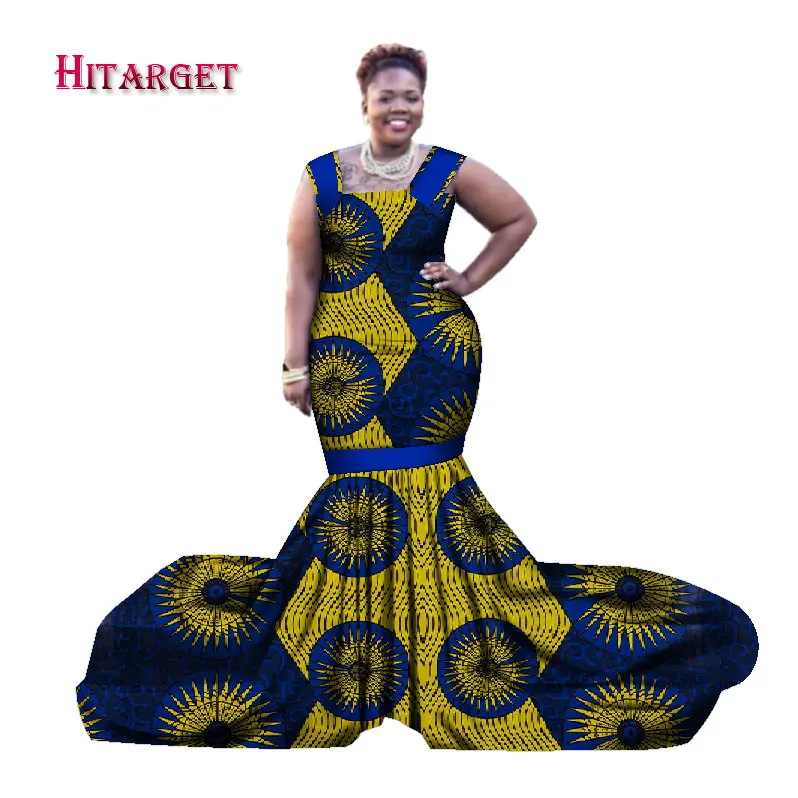 2020 Autumn african dresses for women Long Maxi Dress African Traditional Print Clothing Dashiki Sleeveless customized WY1518